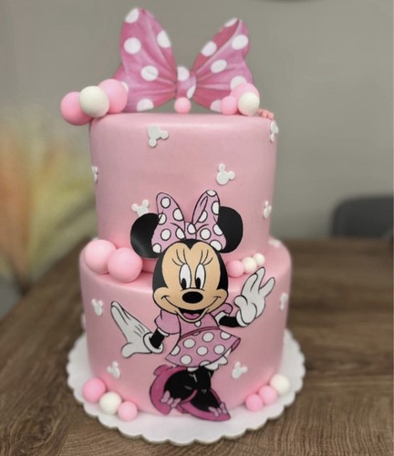 Torta scenografica minnie - torta,