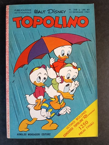 Topolino libretto originale - topolino,