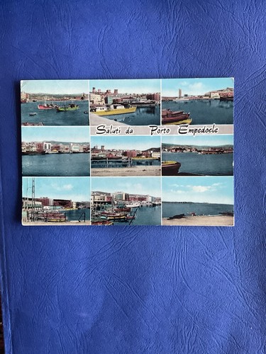 Cartolina porto empedocle - empedocle,