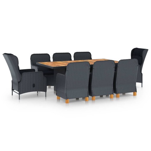 Set pranzo giardino 9pz con - giardino,