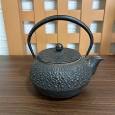 Teiera in ferro vintage Nanbu Tetsubin bollitore cerimonia tè giapponese retrò