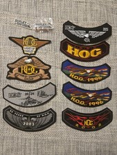 Lotto toppe Harley Davidson Hog: dal 1996 al 2024 TOPPE