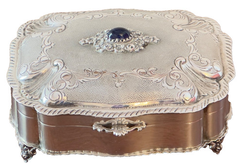 Portagioie argento 800 antico - portagioie,