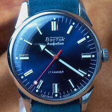 Orologio da polso sovietico Vostok Vostok anfibio URSS 17 gioielli orologio vintage uomo