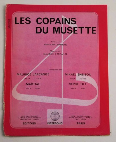 Partition sheet music maurice - sheet,