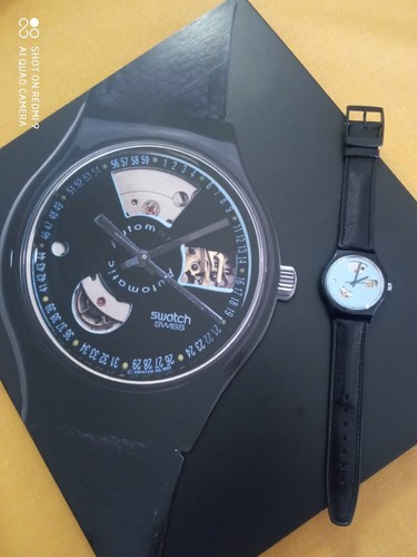 Swatch automatico 1991 black - swatch,