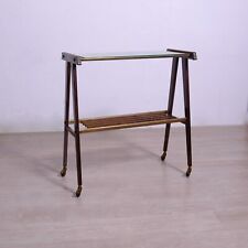Carrello porta tv servente con ruote vintage anni '50 '60