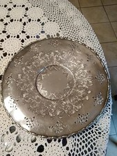 Antico vassoio piatto argento