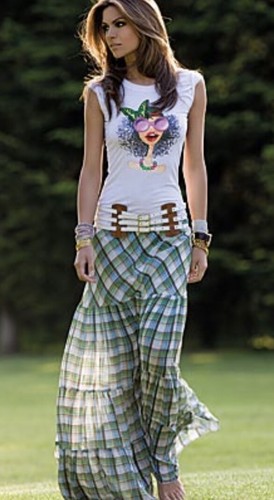 Denny rose gonna chiffon - denny,