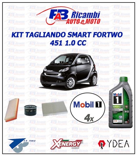 Kit tagliando smart fortwo 451 - kit,