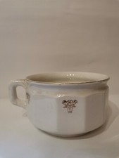 ANTICO VASO DA NOTTE / ORINATOIO / PITALE DECORATO