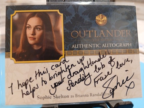 Autografo outlander 2017 - outlander, ss