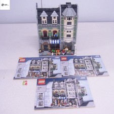 LEGO Creator Expert Costruzioni Modulari Green Grocer 10185 Nel 2008 Usato Con Manuali