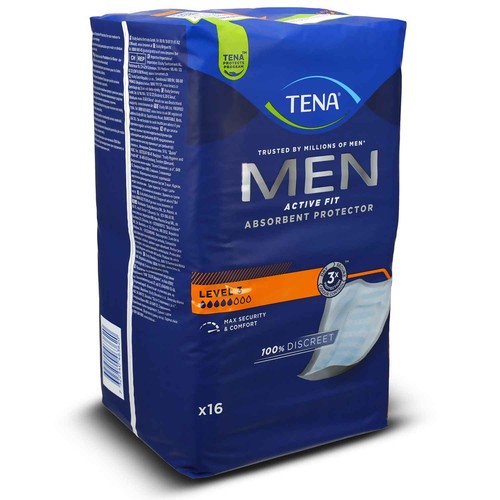 Tena men active fit livello - fit, 3