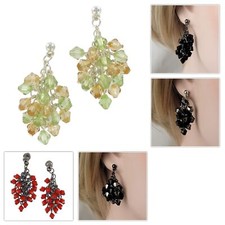 Orecchini pendenti a grappolo