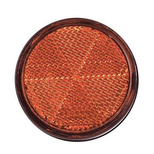 Catarifrangente tondo arancio - catarifrangente,