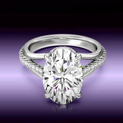 Anello oro bianco - in, kt