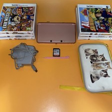 Console NINTENDO 3DS ROSA + GIOCO e CARICABATTERIE ORIGINALE - 100% FUNZIONANTE 