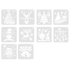  10 Pcs Stencil Albero Di