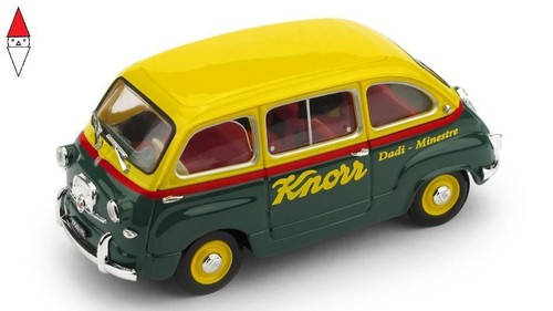 Brumm fiat 600 multipla - 1/43,
