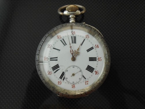 Antico orologio tasca in - antico,