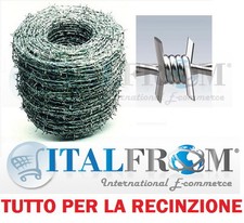 100 m Filo Spinato Zincato