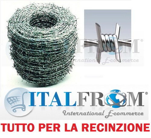 100 filo spinato zincato - 100,