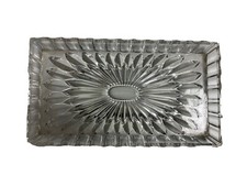 Vaschetta in vetro lavorato 