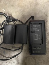 caricabatterie Hitachi VM-AC-80E + 2 batterie 