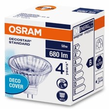 Alogena dicroica DECOSTAR 51 S 50W 12V luce CALDA GU5,3 OSRAM  DM. 50MM.