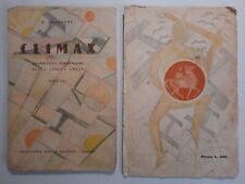 Futurismo, blocco 2 opere aeropittura bozzetti su carta anni 50 