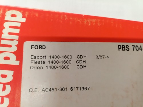 Pbs704 pompa carburante ford - pbs704,