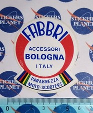 ADESIVO STICKER VINTAGE AUTOCOLLANT MOTO TUNING FABBRI ACCESSORI SCOOTER 