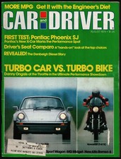 AUGUST 1979 CAR AND DRIVER