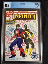 Infinity Inc 21 TODD MCFARLANE CBCS 9.8 1° Dr. Mezzanotte. IMO meglio di CGC