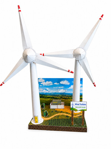 Kit modellismo carta turbine