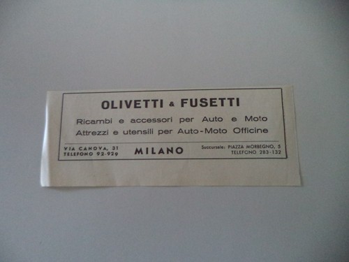 Advertising pubblicità 1947 - advertising,