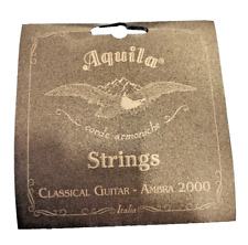 Aquila Muta Corde Chitarra Classica Ambra 2000 Nylon tipo Budello Made in Italy