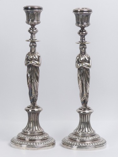 Bella coppia candelabri - coppia,