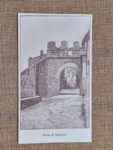Massa marittima nell 800 - massa, porta