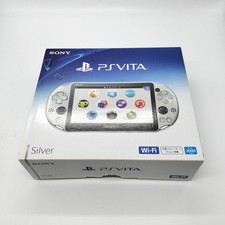 Ottima console Sony PlayStation PS Vita Wi-Fi PCH-2000 argento testata