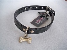 COLLARE CANE NERO IN