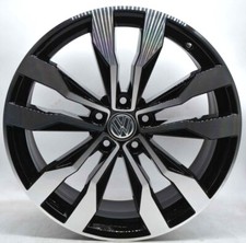 4 cerchi lega nuovi volkswagen suzuka tiguan r20 nero diamantato lt005400