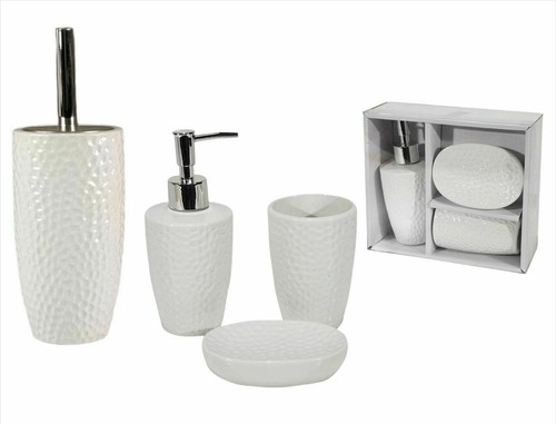 Set pezzi accessori bagno - set,