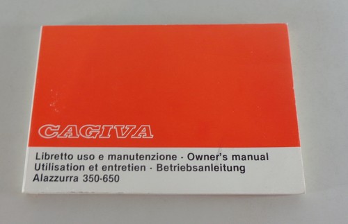 Manuale cagiva alazzurra 350 - 350,