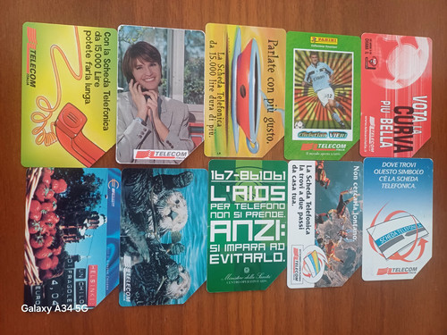 Schede telefoniche anni - schede,