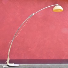 Lampada Piantana Arco design G.Reggiani Steel+Plastic Vintage'60 Floor Lamp-18A