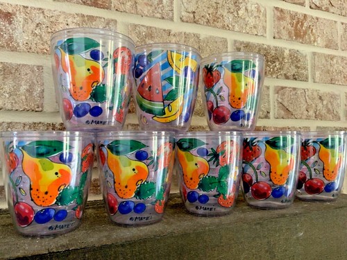 Set bicchieri plastica dura