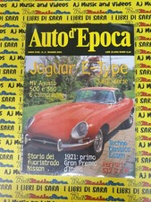 Rivista AUTO D'EPOCA anno