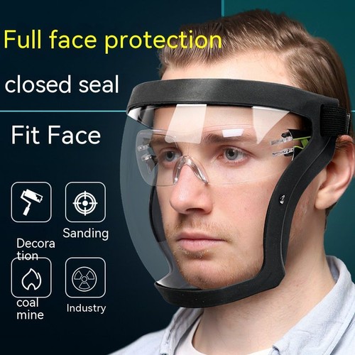 Maschera visiera trasparente - maschera,